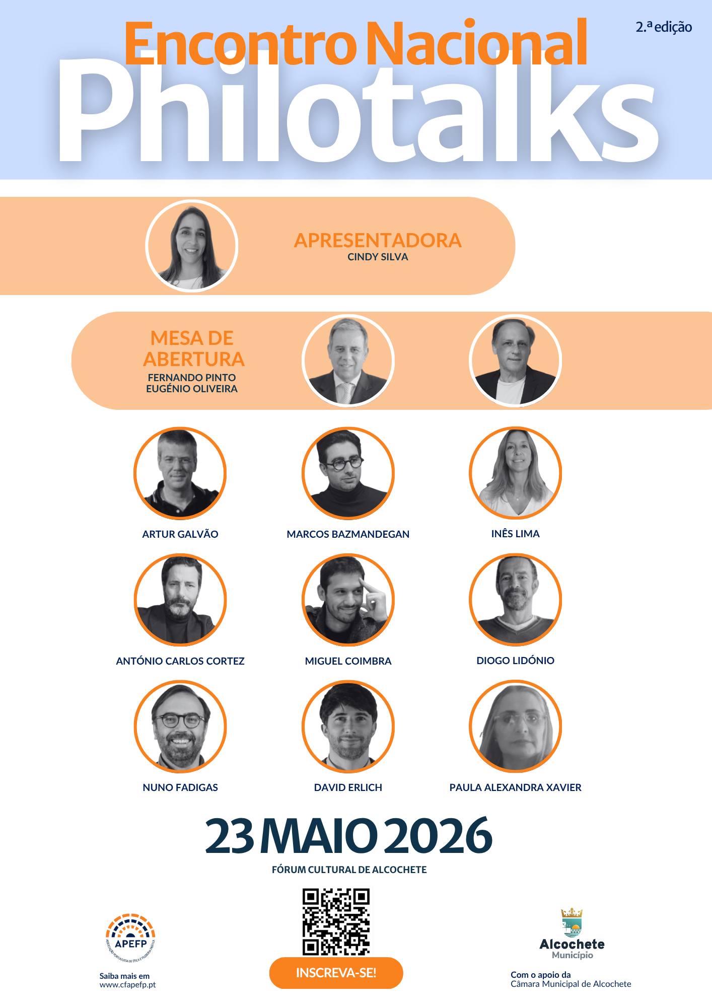 Cartaz do PhiloTalks